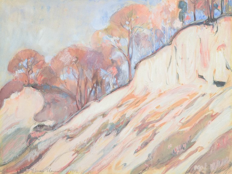 Ejnar Hansen, listed Danish-American visual artist.