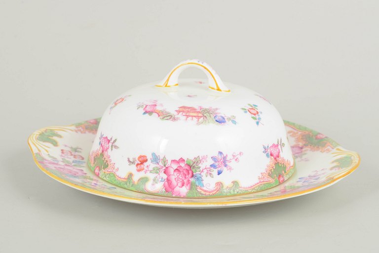 Royal Doulton "Temple" cheese dome.