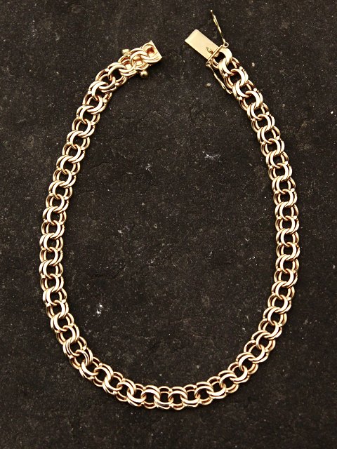 14 carat gold bismarck bracelet