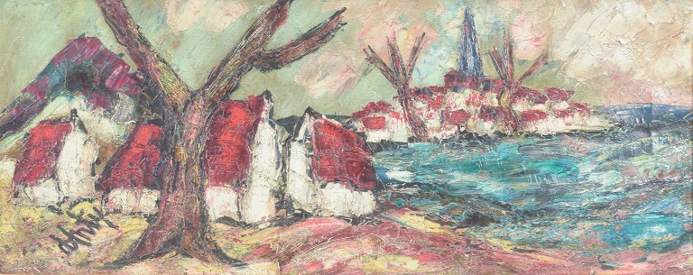 Henri D’Anty, oil painting, listed French artist.