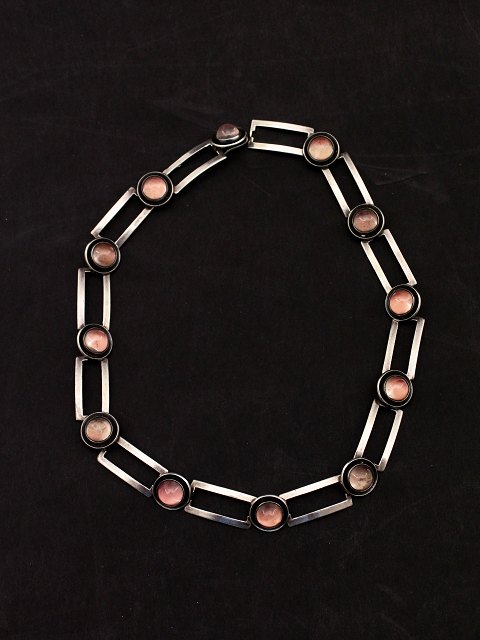 N E From sterling silver necklace