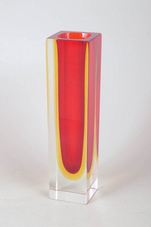 Murano art glass vase.
