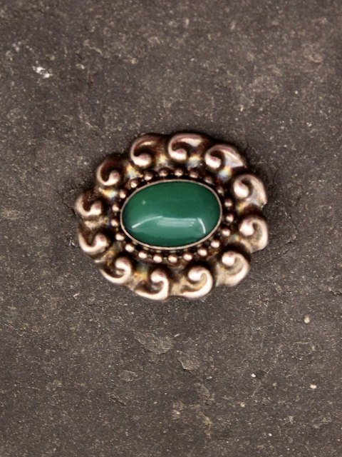 830 silver brooch