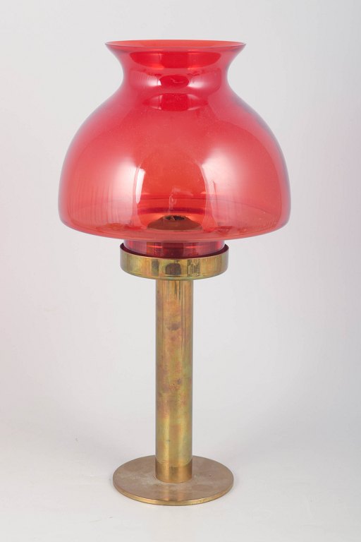 Hans-Agne Jakobsson, candle holder with glass shade.