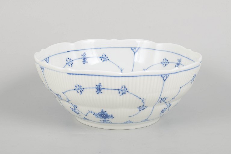 Royal Copenhagen, Blue Fluted Plain, rare bowl.
